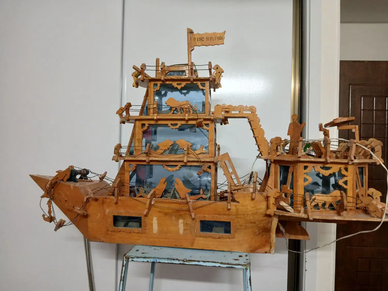 کشتی چوبی دست ساز|کلکسیون و سرگرمی|قم, پردیسان|دیوار