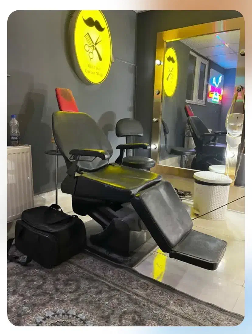 صندلی برقی آرایشگاهی|آرایشگاه و سالنهای زیبایی|اردبیل, |دیوار