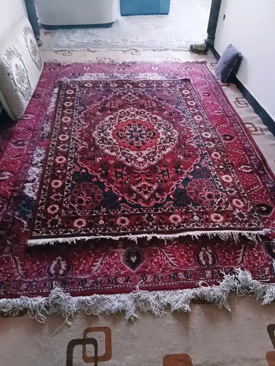 دستبافت عتیقه فروشی ،تعویض باموتور مدارک دار سالم|فرش|اهواز, کوروش|دیوار