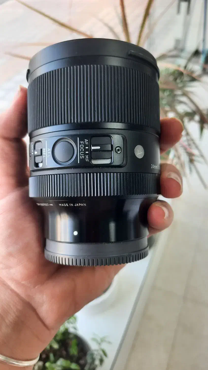 لنز  سونی سیگما 24  f1.4 art|دوربین عکاسی و فیلم‌برداری|تاکستان, |دیوار