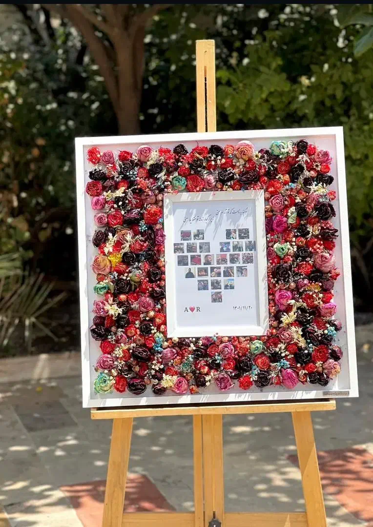 قاب گل جاودان|تابلو، نقاشی، عکس|خرمآباد, |دیوار