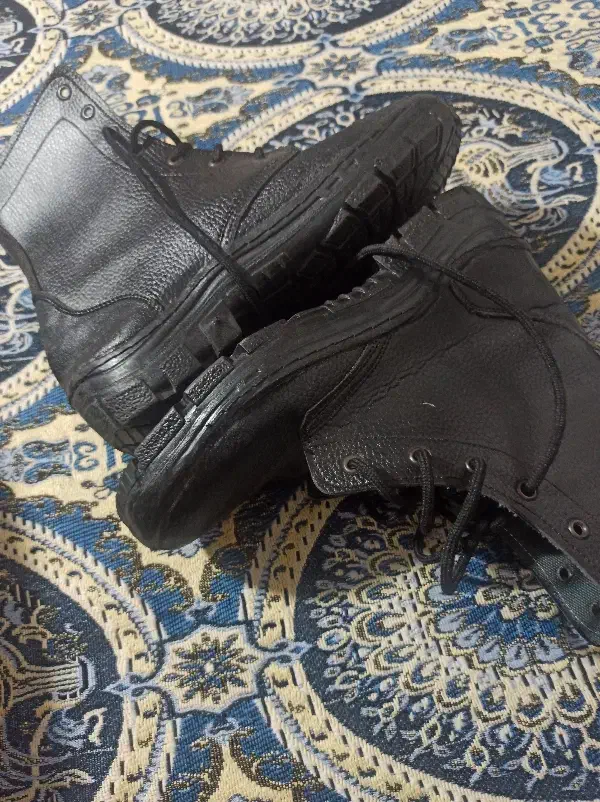 پوتین چرم اصل|کیف، کفش، کمربند|خرمآباد, |دیوار