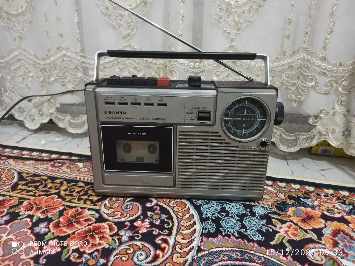 رادیو ضبط سانیو|سیستم صوتی خانگی|بروجرد, |دیوار