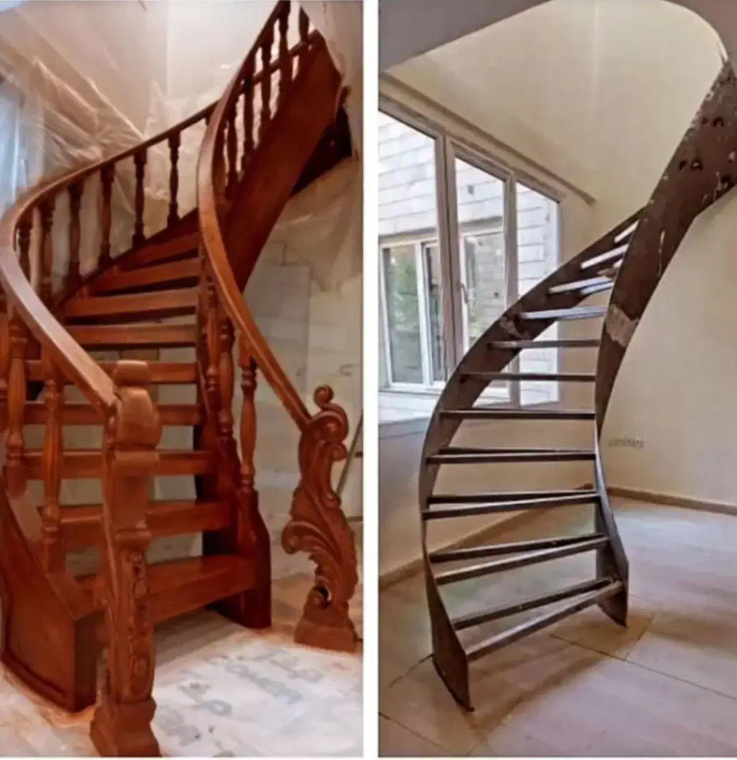 نصب حرفهای پله چوبی و نرده در سراسر کشور|مصالح و تجهیزات ساختمان|اسلامشهر, شهرک امام حسین (میان آباد)|دیوار