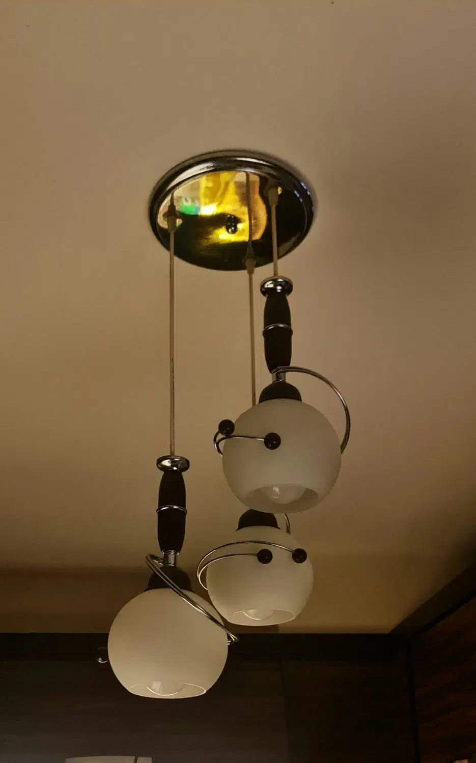 لوستر آشپزخانه سه شاخه|لوستر و چراغ آویز|اصفهان, سعادت‌آباد|دیوار