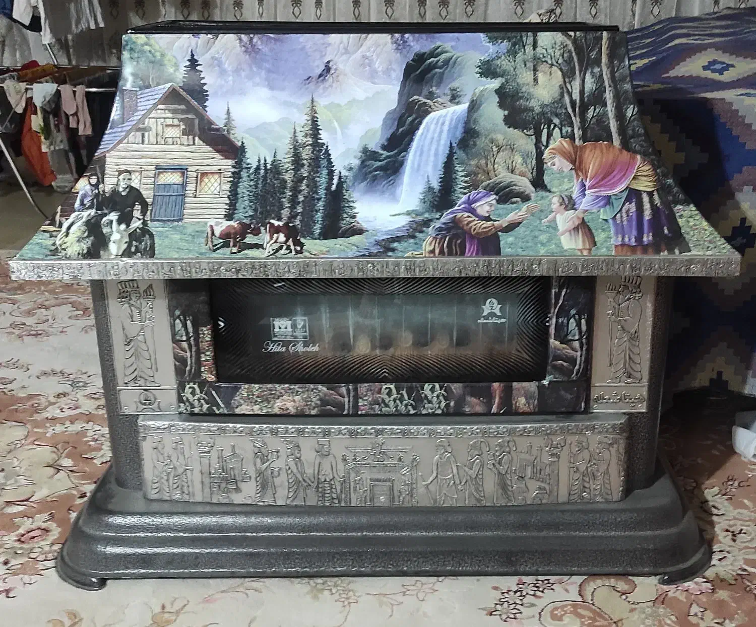 بخاری سالم|بخاری، هیتر، شومینه|گنبد کاووس, |دیوار