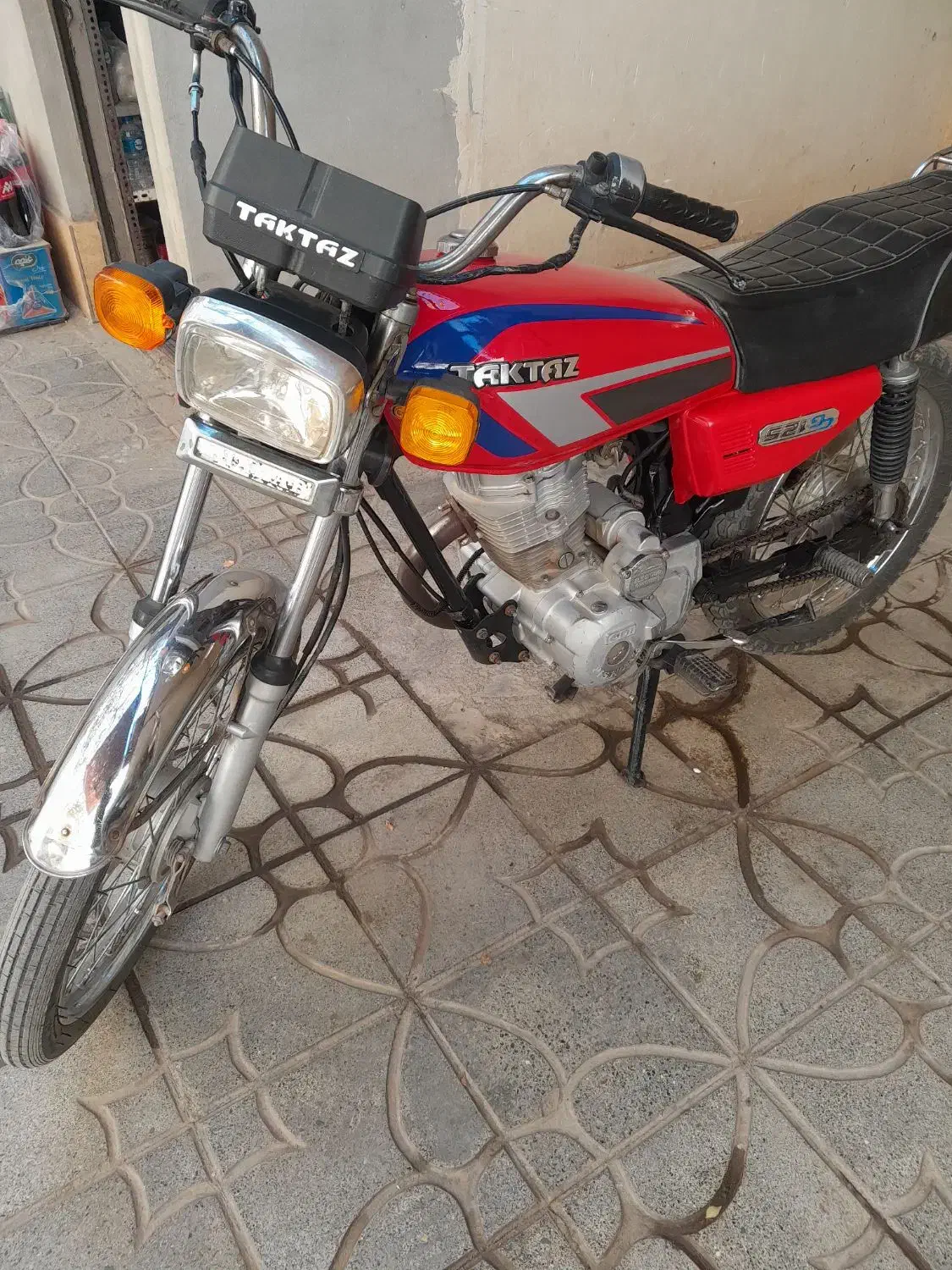 موتور پیشتاز ۸۸|موتورسیکلت|تربت جام, کاریز نو سفلی|دیوار