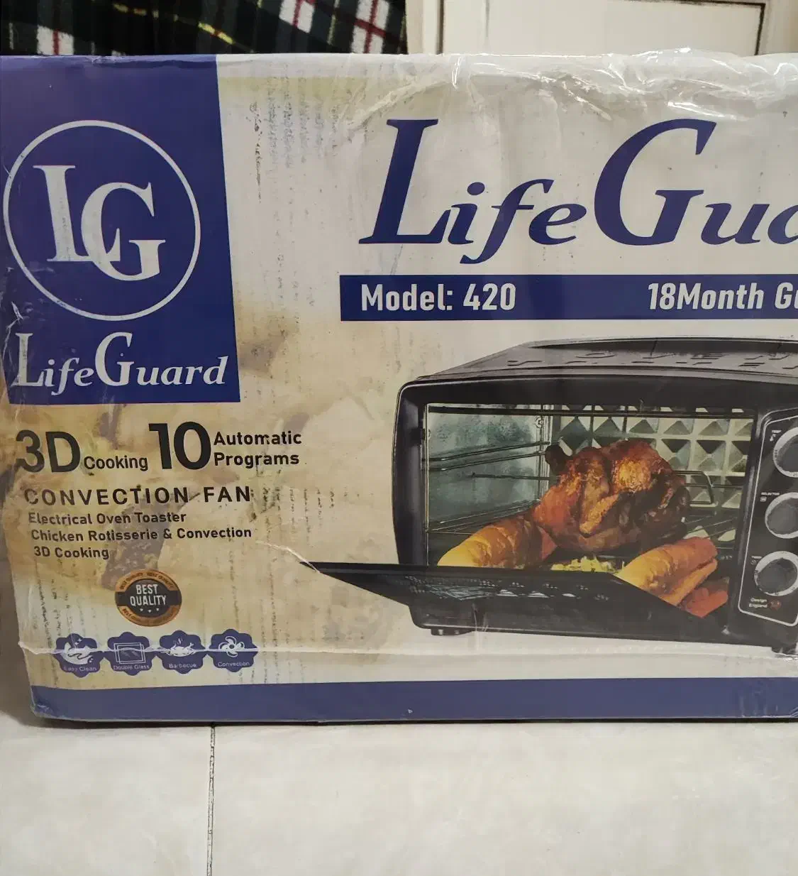 آون توستر لایف گارد مدل ۴۲۰|اجاق گاز و لوازم برقی پختوپز|شیراز, شهرک مخابرات|دیوار