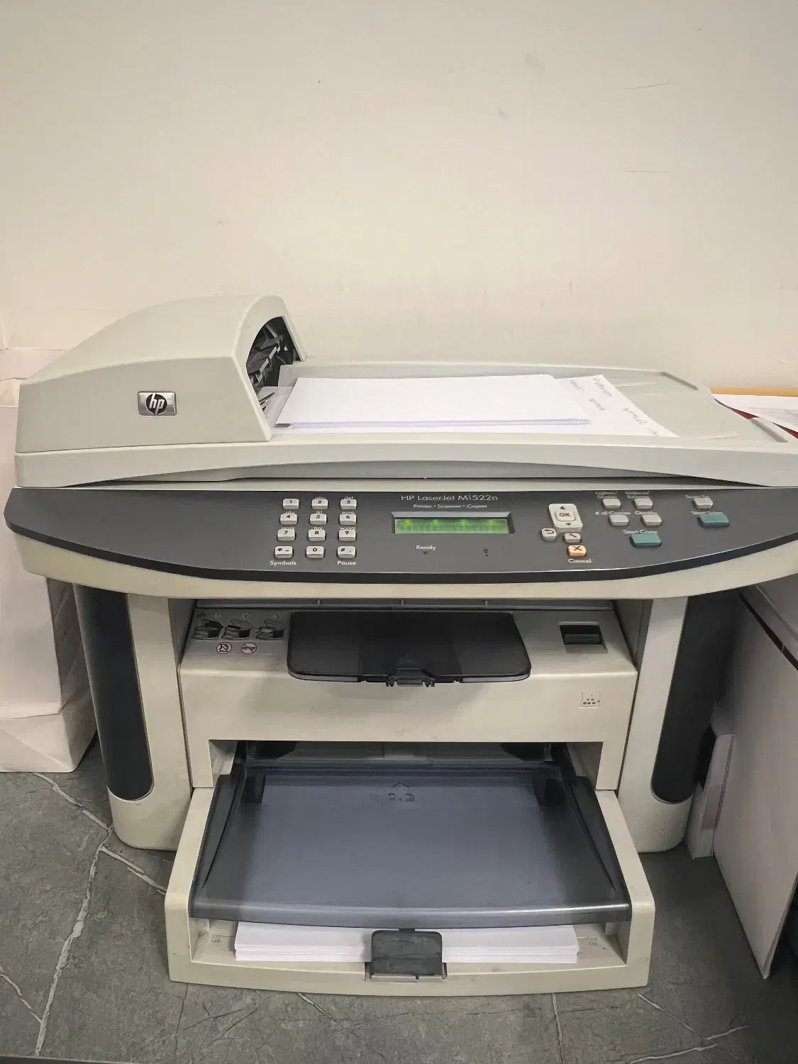 دستگاه ۳ کاره hp laserjet m522n|پرینتر، اسکنر، کپی، فکس|تهران, اختیاریه|دیوار