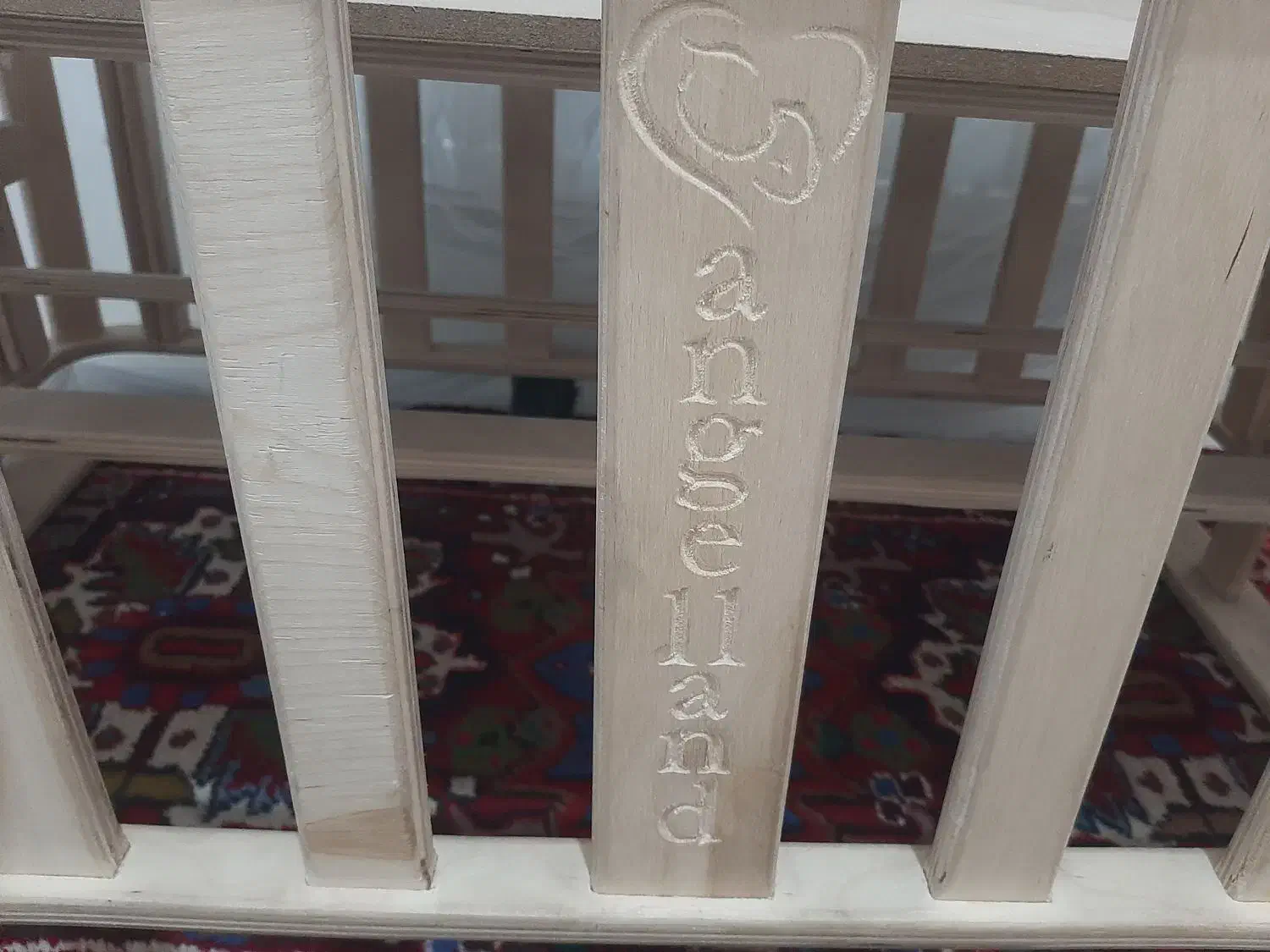 گهواره نوزاد (تخت نوزاد) برند Angelland سیسمونی|تخت و صندلی بچه|تبریز, |دیوار