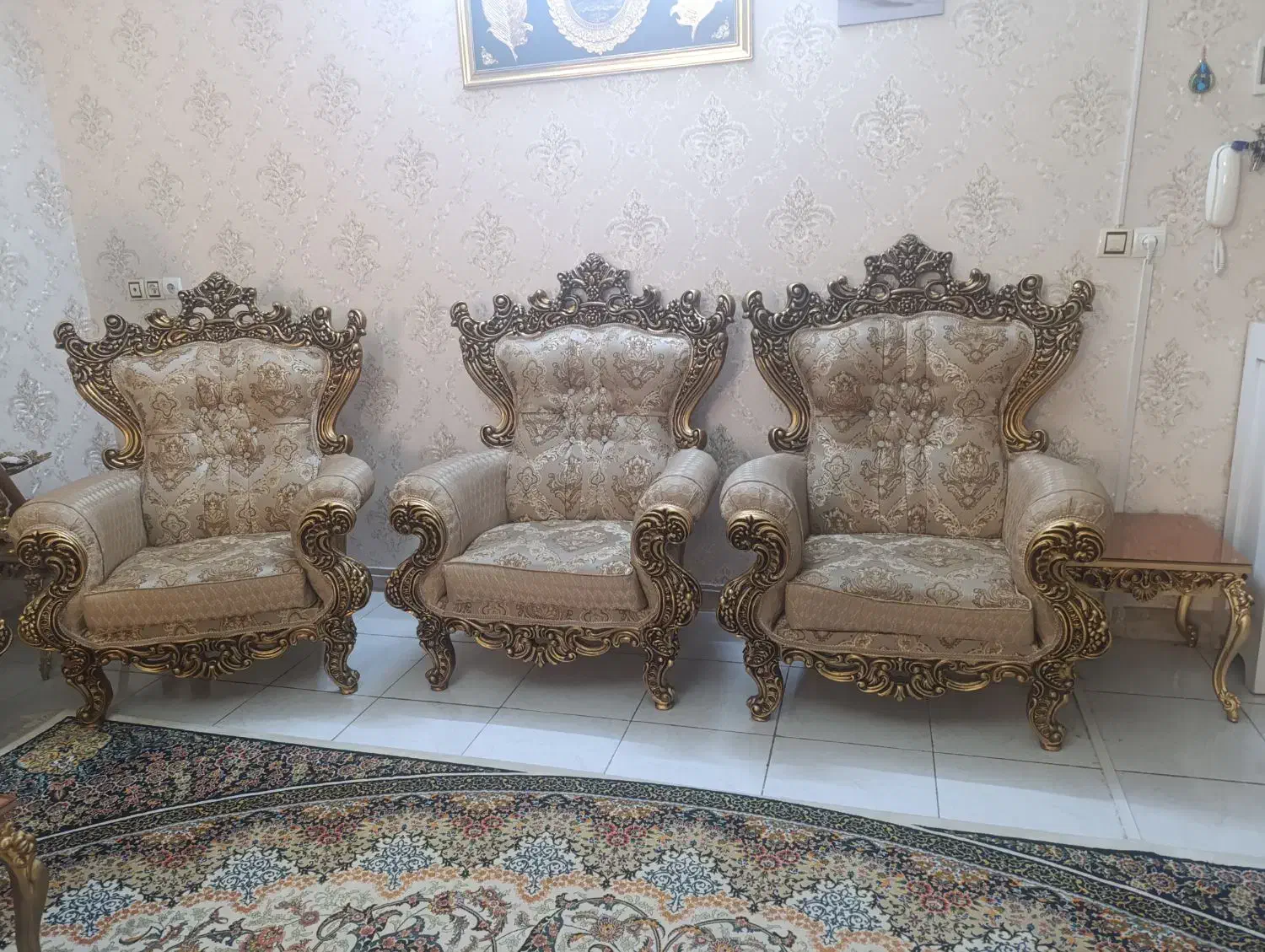 مبل سلطنتی|مبلمان خانگی و میز عسلی|دورود, |دیوار