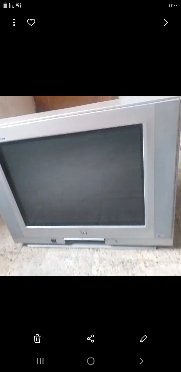 تلویزیون صفه تخت ۲۱ اینچ|تلویزیون و پروژکتور|دورود, |دیوار