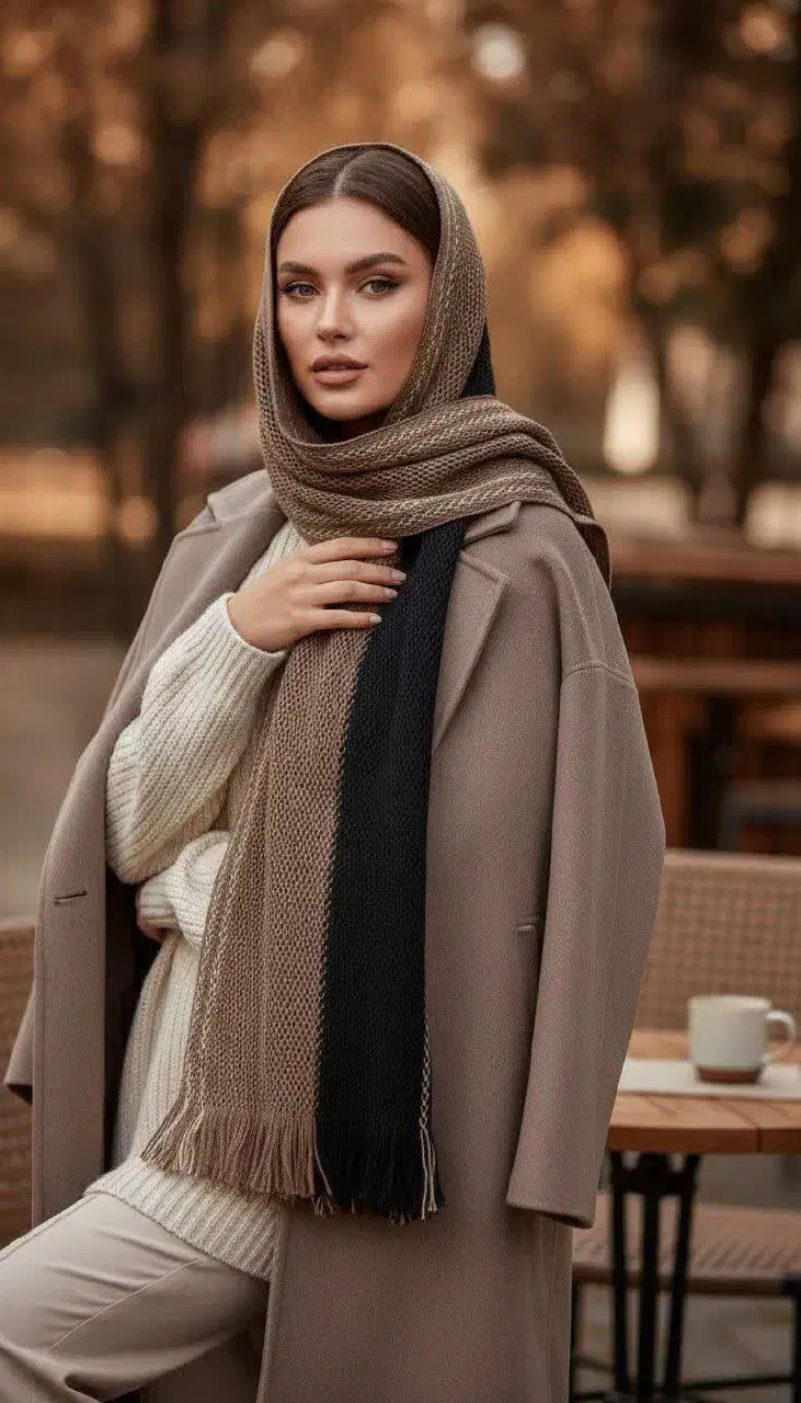 شال وروسری بافت|لباس|میبد, |دیوار