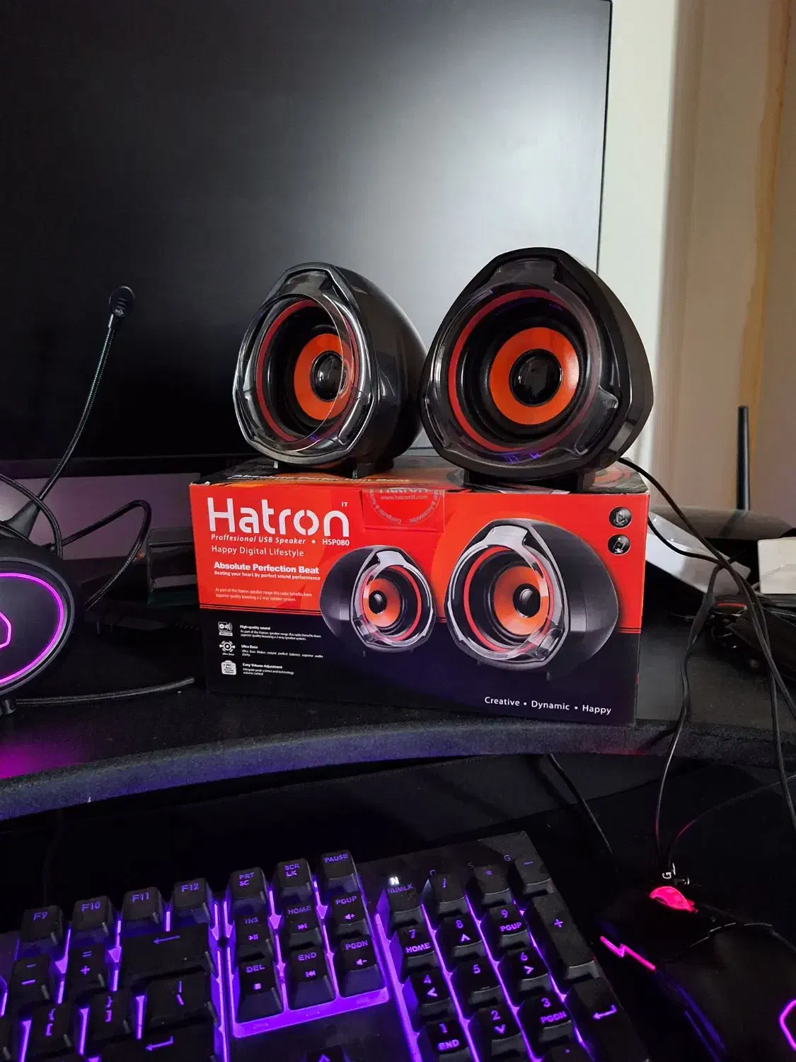 اسپیکر رومیزی دسکتاپ Hatron|قطعات و لوازم جانبی رایانه|تهران, استخر|دیوار