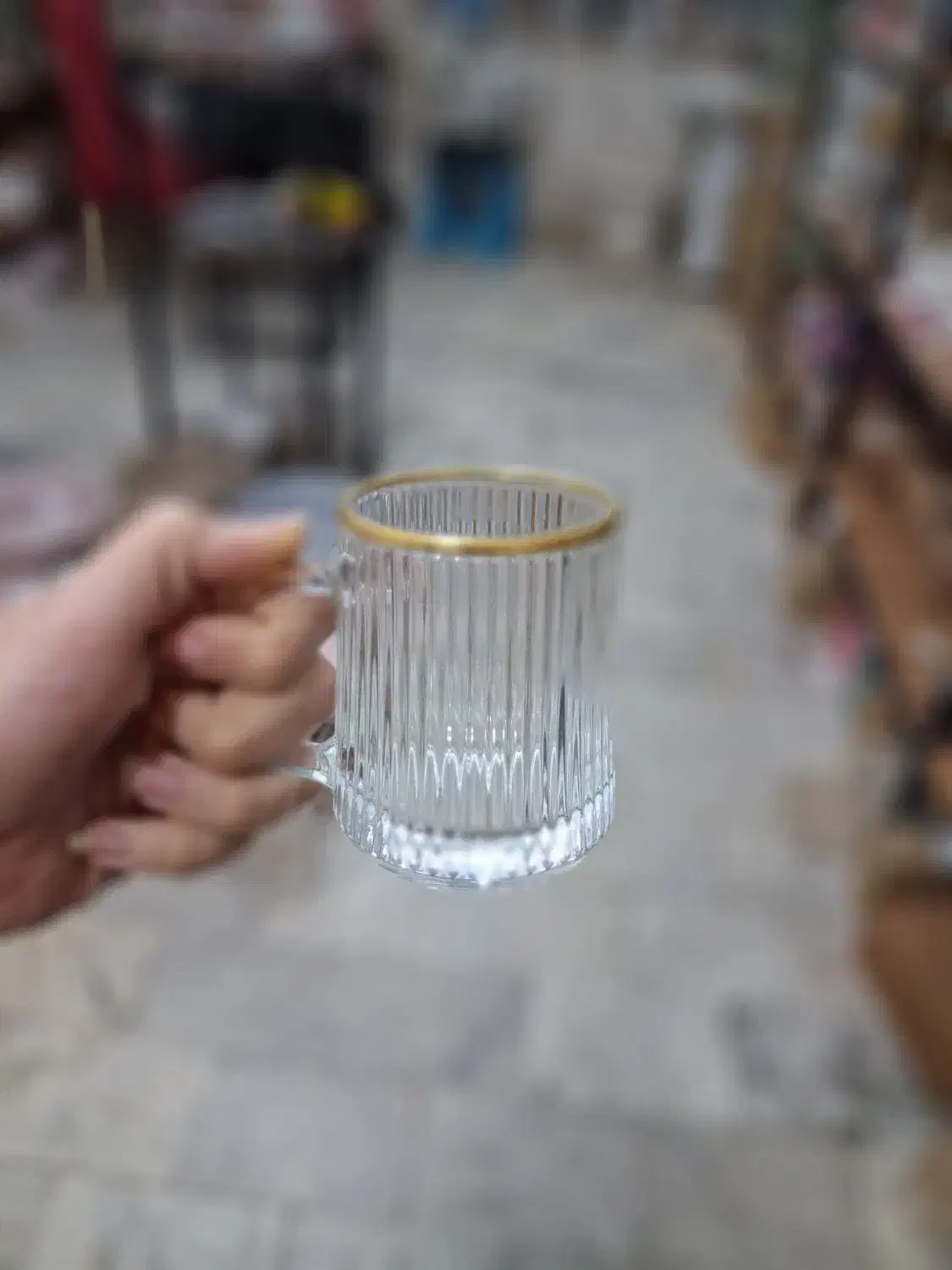 لیوان لب طلا کلارا|ظروف سرو و پذیرایی|تاکستان, |دیوار