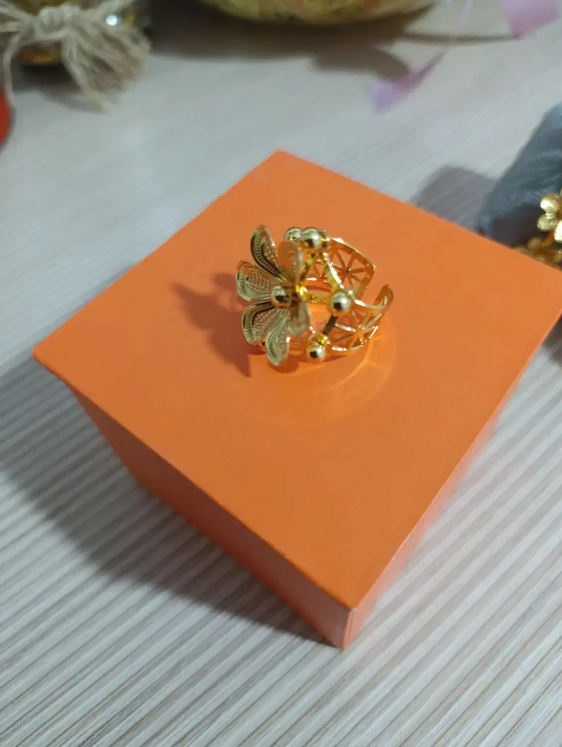 دستبند النگویی و انگشتر طرح طلا|بدلیجات|شیراز, جوادیه|دیوار