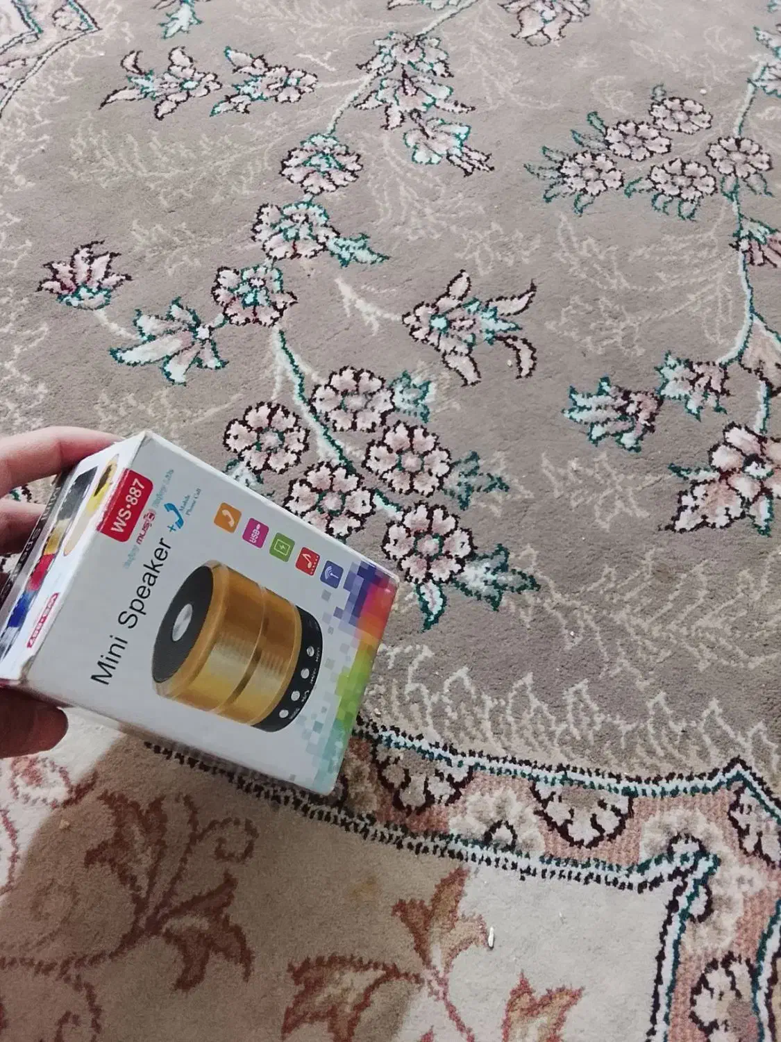 یک عدد اسپیکر کوچه|پخش‌کننده همراه|قم, شهر قائم|دیوار