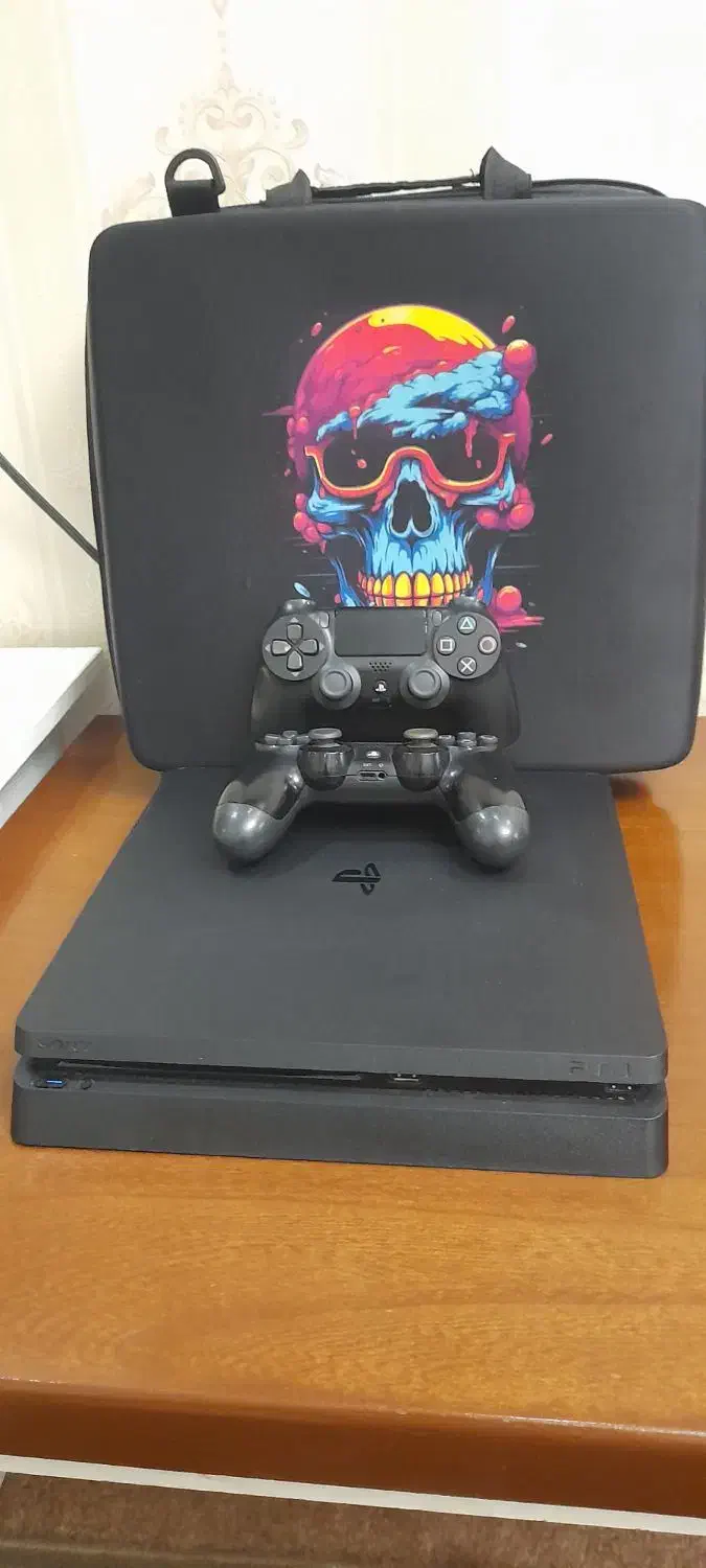 PS4 SLIM 1T|کنسول، بازی ویدئویی و آنلاین|هشتگرد, شهرک ولیعصر (مصلی)|دیوار