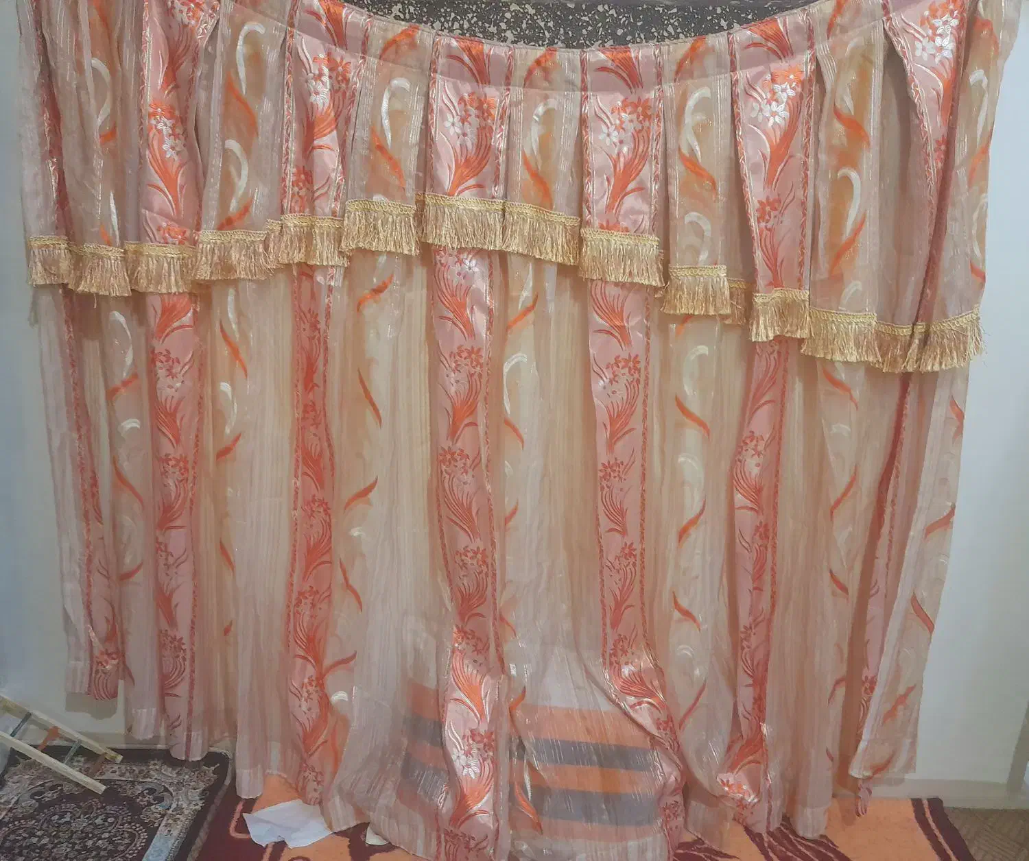 پرده شیک و زیبا کاملا نوبرای اتاق خواب و آشپزخانه|پرده، رانر، رومیزی|تهران, نعمت‌آباد|دیوار