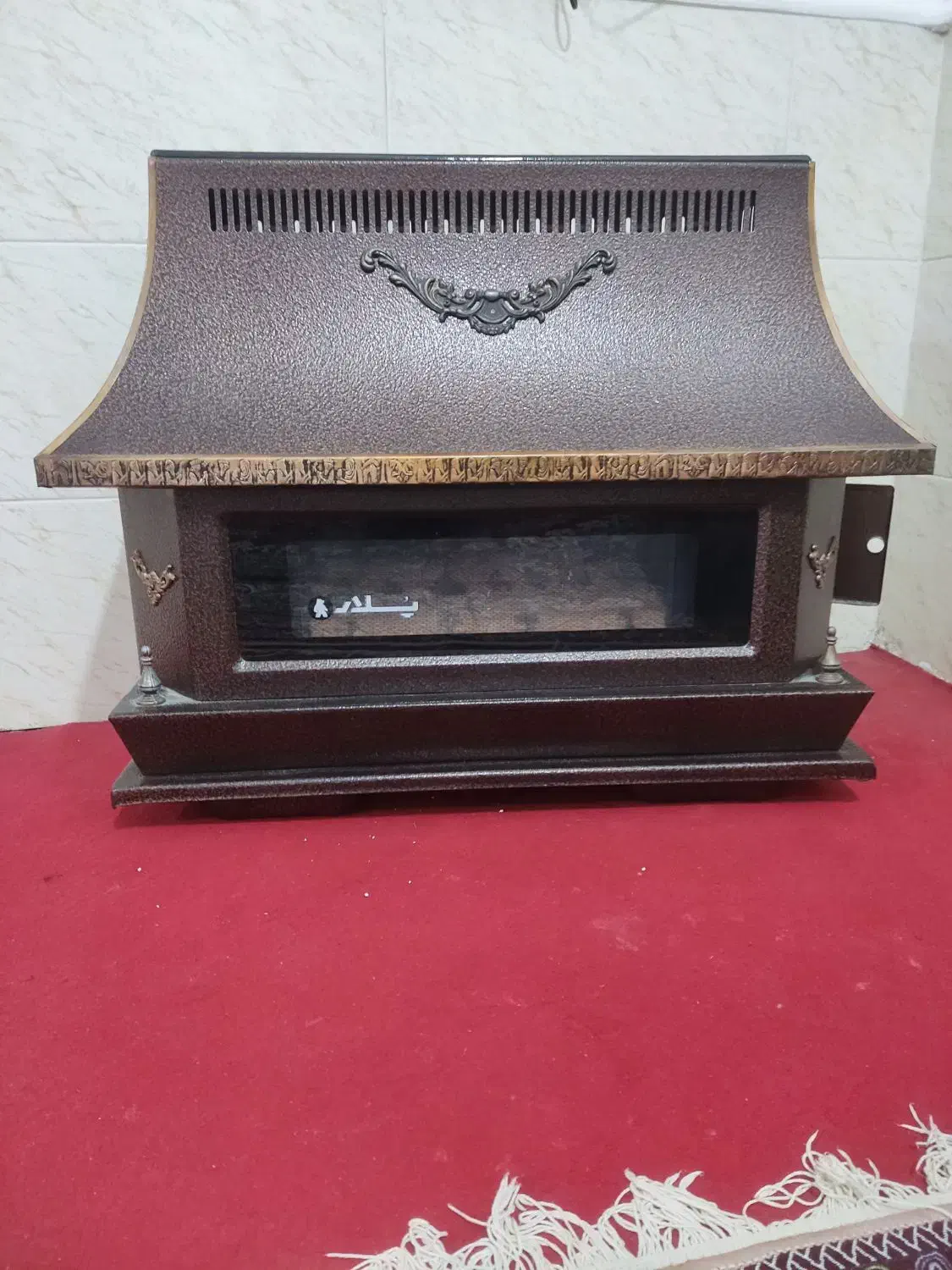 بخاری شومینه در حد نو|بخاری، هیتر، شومینه|آبپخش, |دیوار