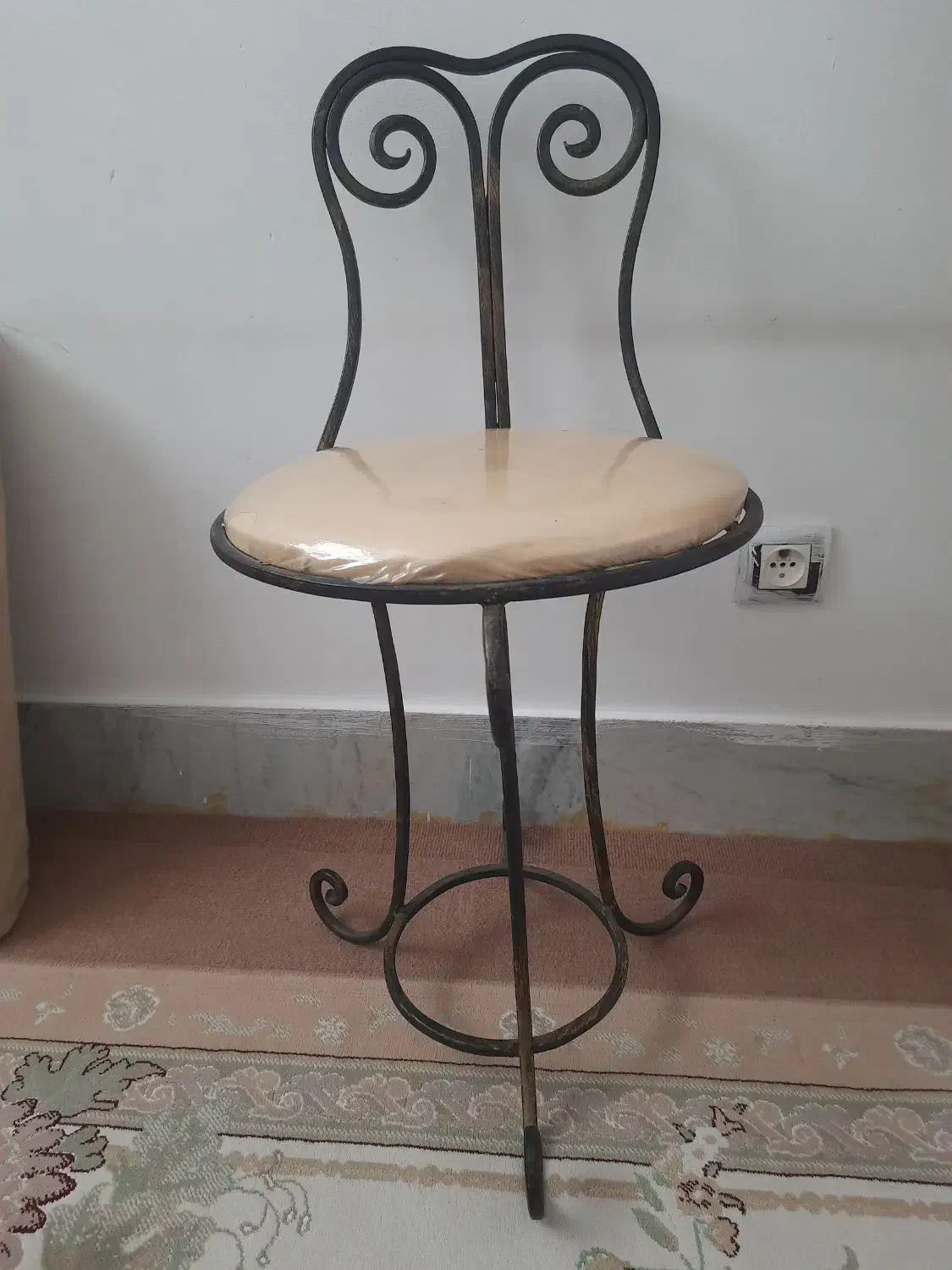 صندلی فرفورژه|میز و صندلی غذاخوری|خمینی‌شهر, |دیوار