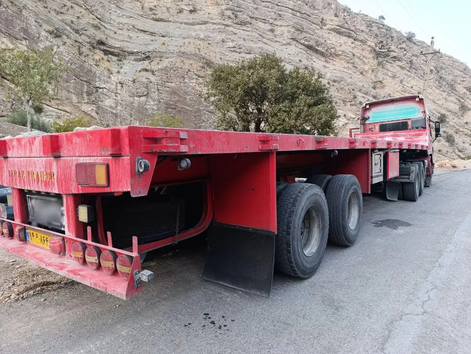 فروش تریلی دو کاره سنگی تجاری|خودرو سنگین|الیگودرز, |دیوار