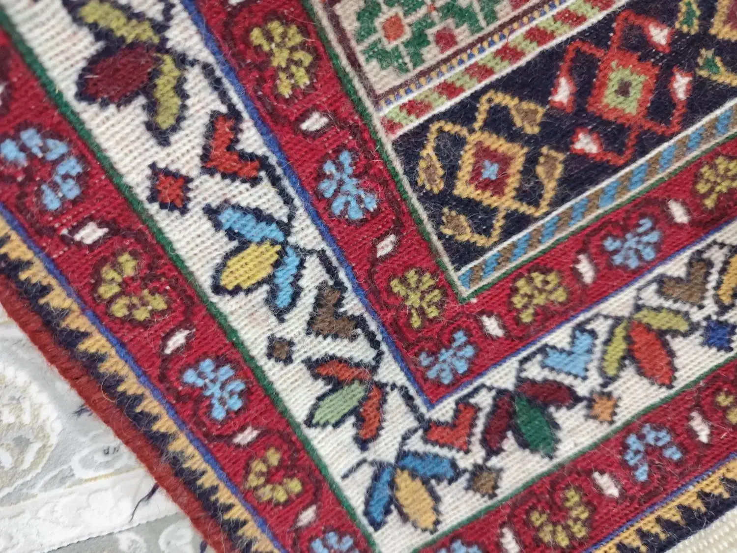 گلیم دست بافت|گلیم، جاجیم، گبه|سیرجان, |دیوار