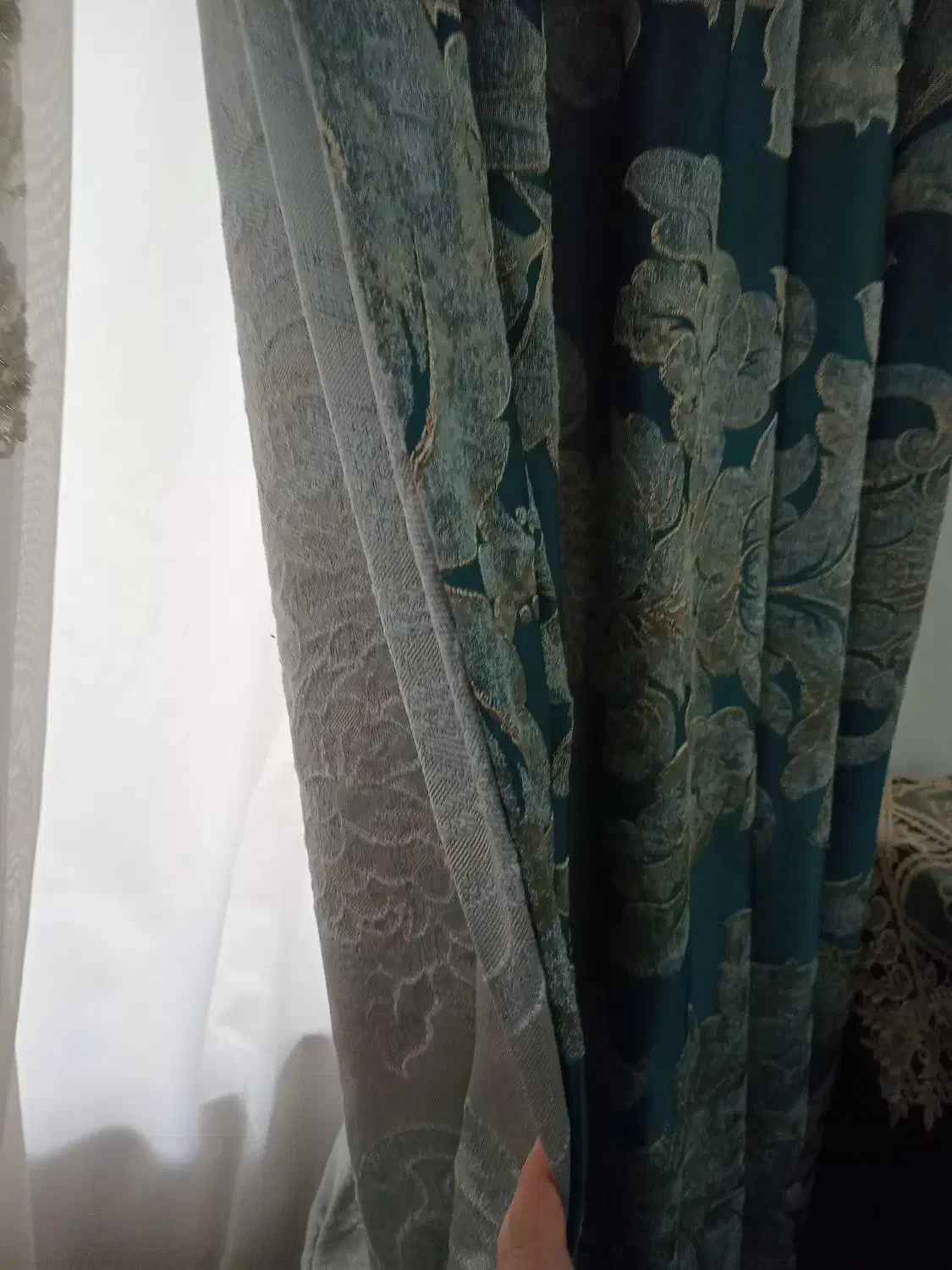 والان و کتیبه پرده|پرده، رانر، رومیزی|رشت, حومه رشت|دیوار