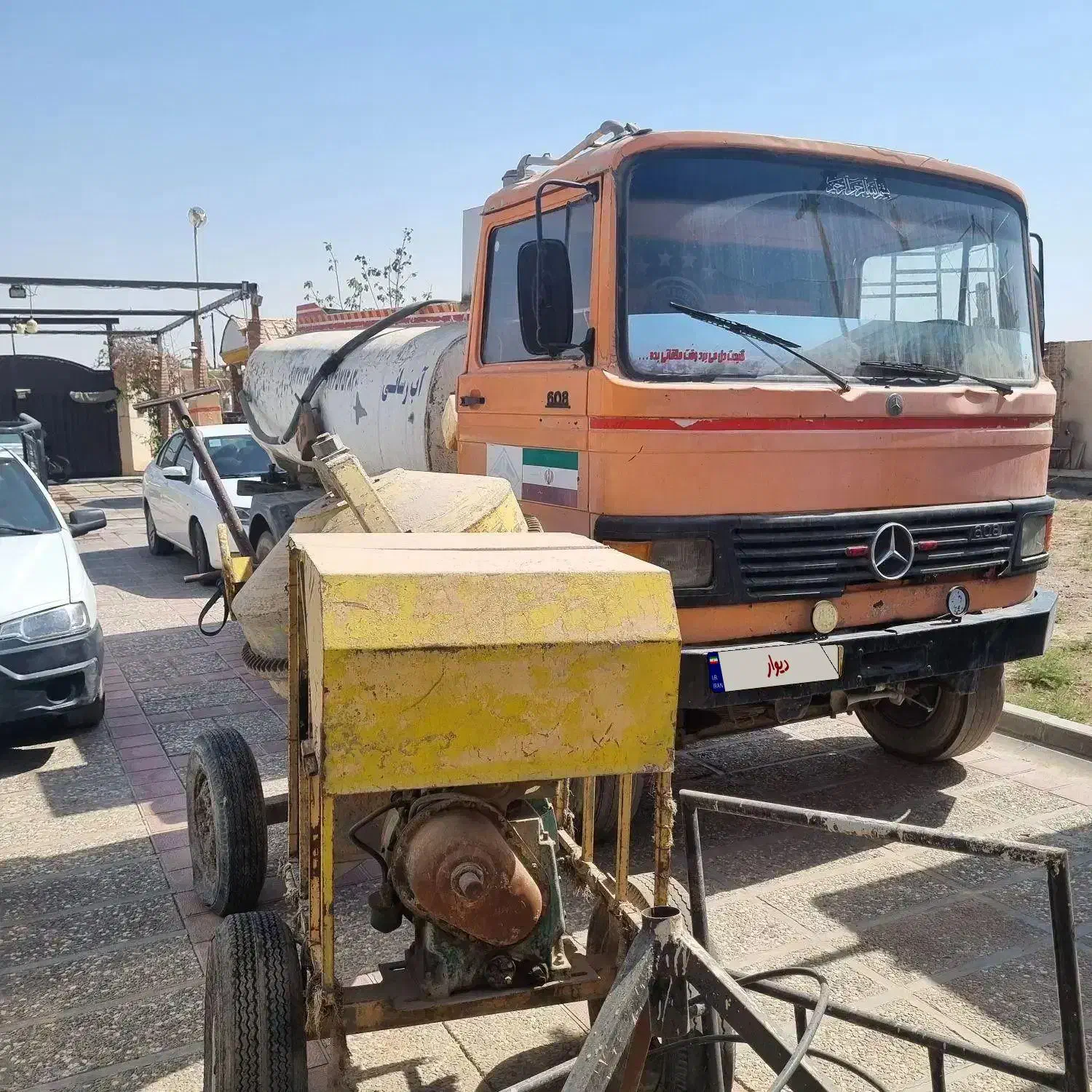 خاور۶۰۸ تانکر|خودرو سنگین|پاکدشت, پاکدشت (مامازند)|دیوار