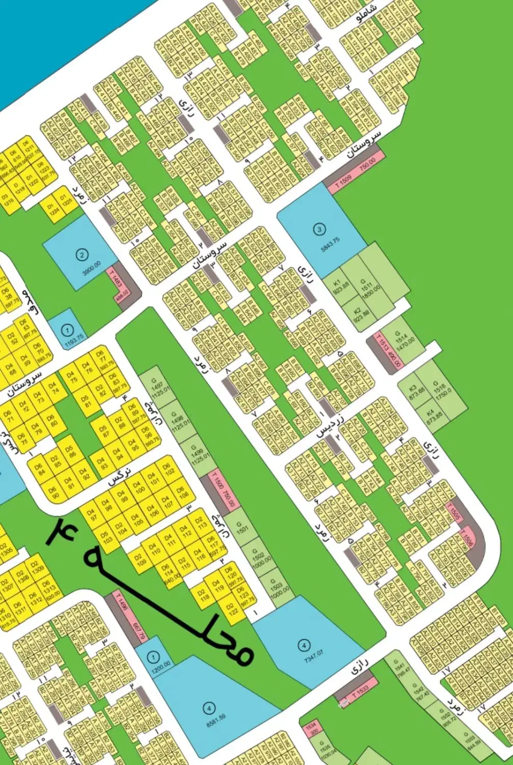 زمین ویلایی ۲۰۴ متری / خوش قیمت / فاز ۲|فروش زمین و ملک کلنگی|هشتگرد, فاز ۲ مهستان|دیوار