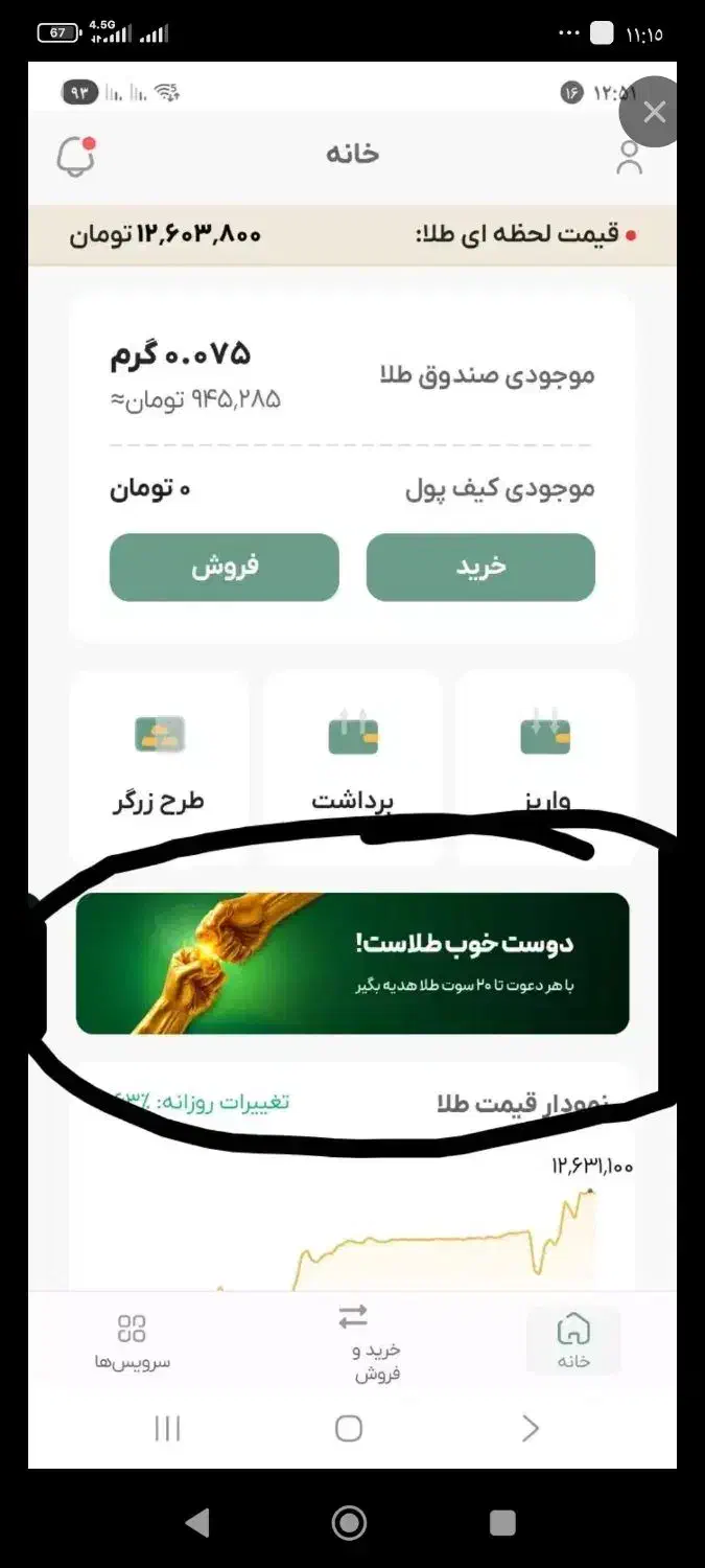 ملی گلد|کارت هدیه و تخفیف|اهواز, کمپلو جنوبی|دیوار