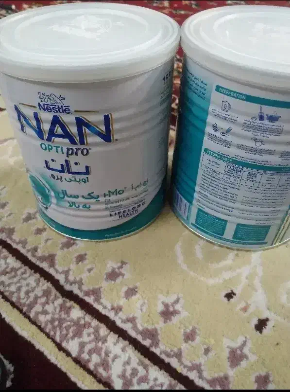 قوطی خالی شیر خشک|ظروف نگهدارنده، پلاستیکی، یک‌بارمصرف|کرمان, |دیوار