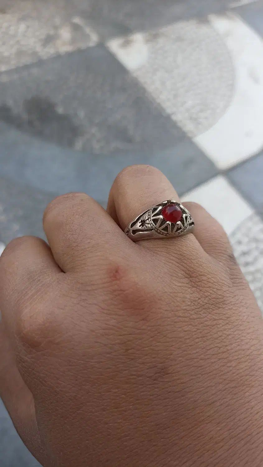 انگشتر مردانه یاقوت سرخ|جواهرات|پاکدشت, حصار امیر|دیوار