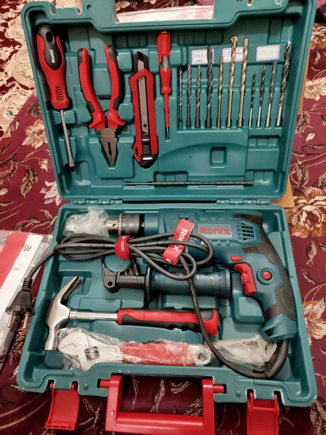 دلر رونیکس و پیچ گوشتی شارژی|ابزارآلات|اردکان, |دیوار