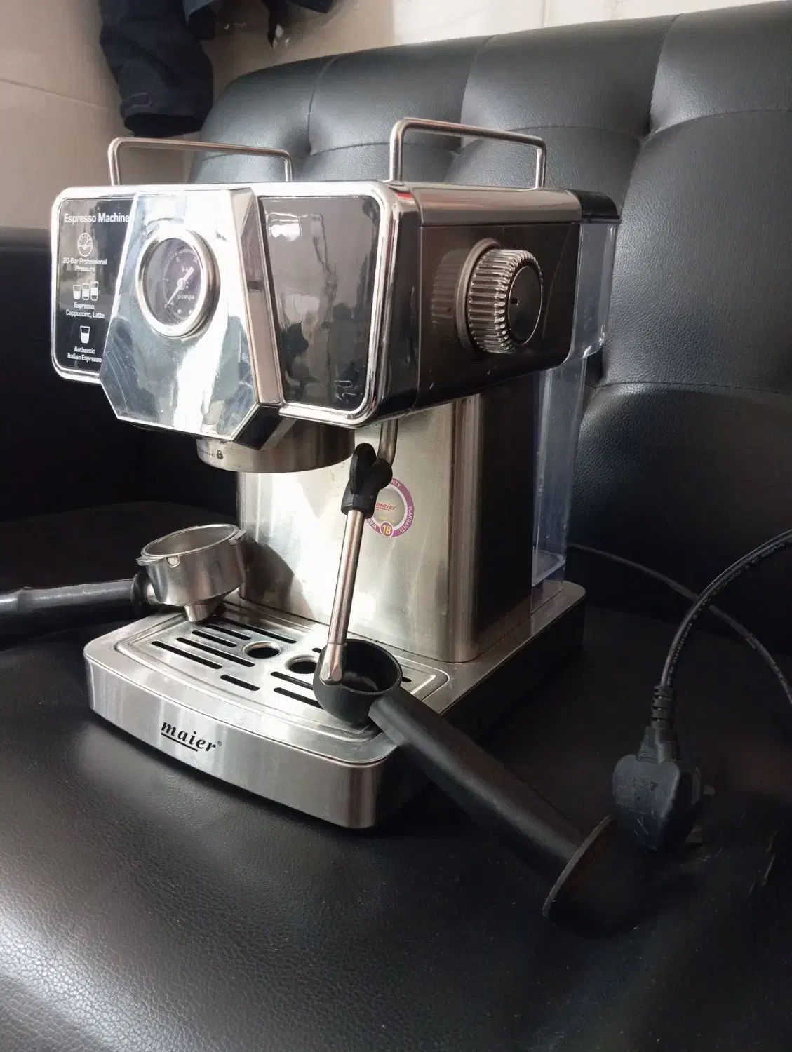 دستگاه قهوه درحد نیمه صنعتی مایر ۲۰ بار|سماور، چایساز، قهوهساز|زرقان, |دیوار