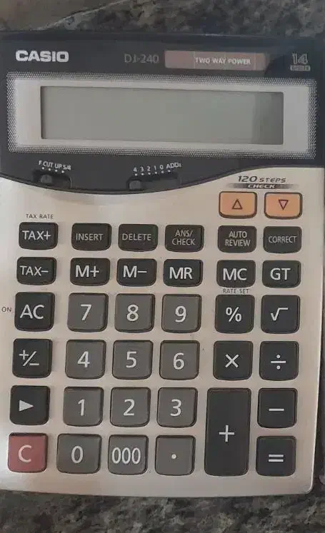 ماشین حساب کاسیو|لوازم التحریر|مشهد, هنرستان|دیوار