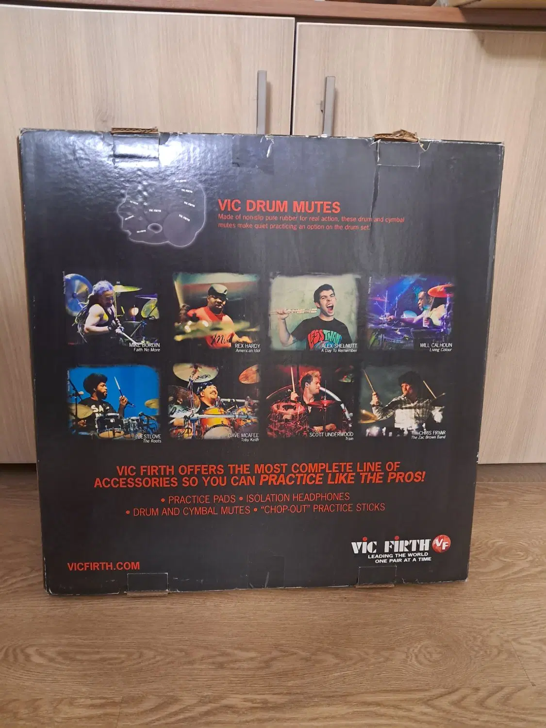 ست کامل صداگیر درام و سنج Vic Firth MUTEPP3 اصل|درام و پرکاشن|تهران, سنائی|دیوار