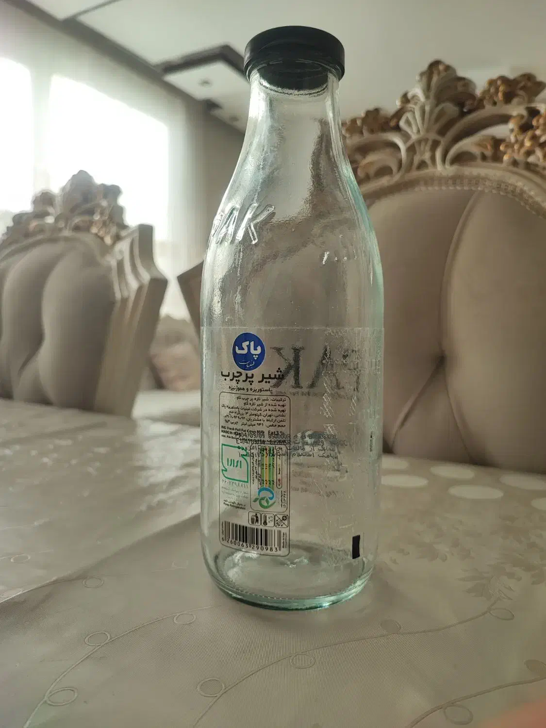 بطری شیشهای 1لیتری|ظروف نگهدارنده، پلاستیکی، یکبارمصرف|سنندج, |دیوار