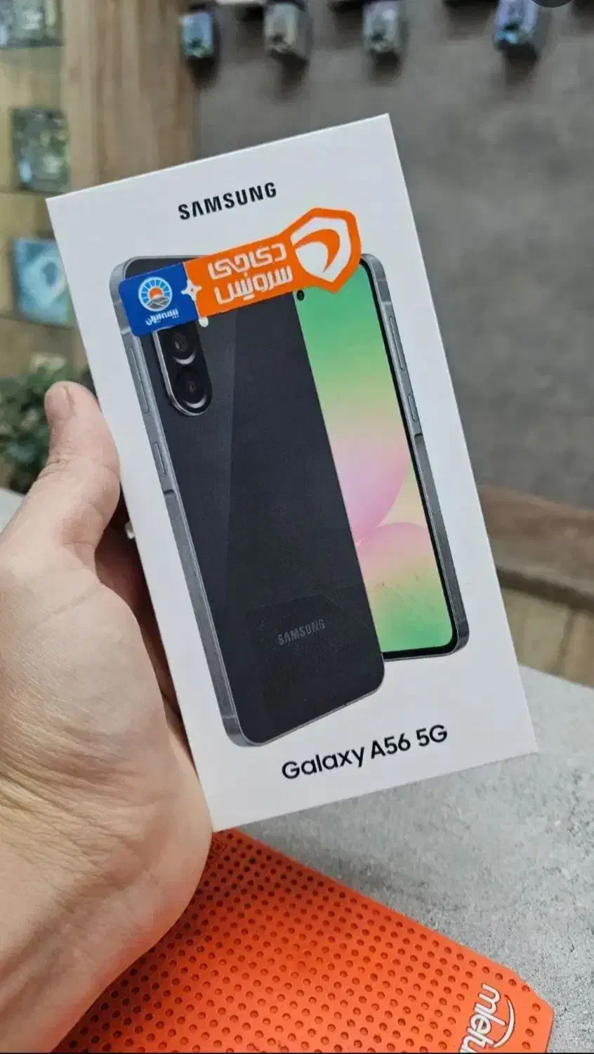 سامسونگ a56 رم 12 /مشکی|موبایل|کرج, ساماندهی|دیوار