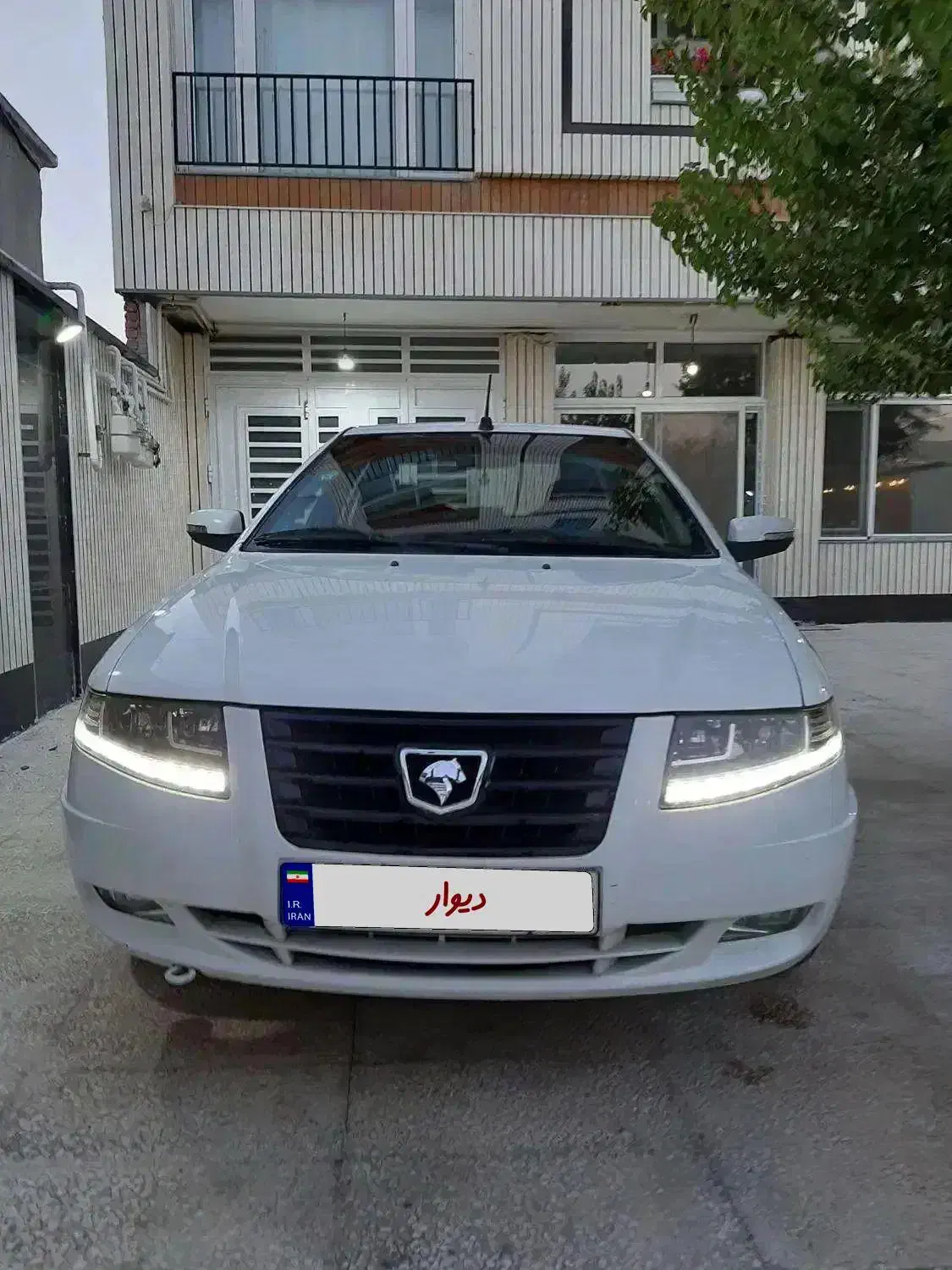 سورن پلاس EF7 سفید مدل ۱۴۰۰، کم کارکرد و تمیز|خودرو سواری و وانت|سامان, |دیوار