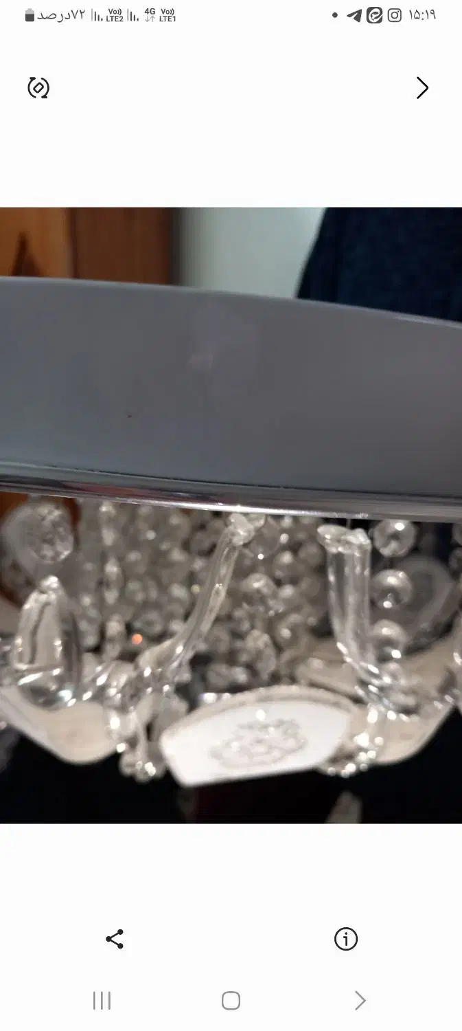 لوستر کریستالی نو|لوستر و چراغ آویز|تهران, شهرک ولیعصر جنوبی|دیوار