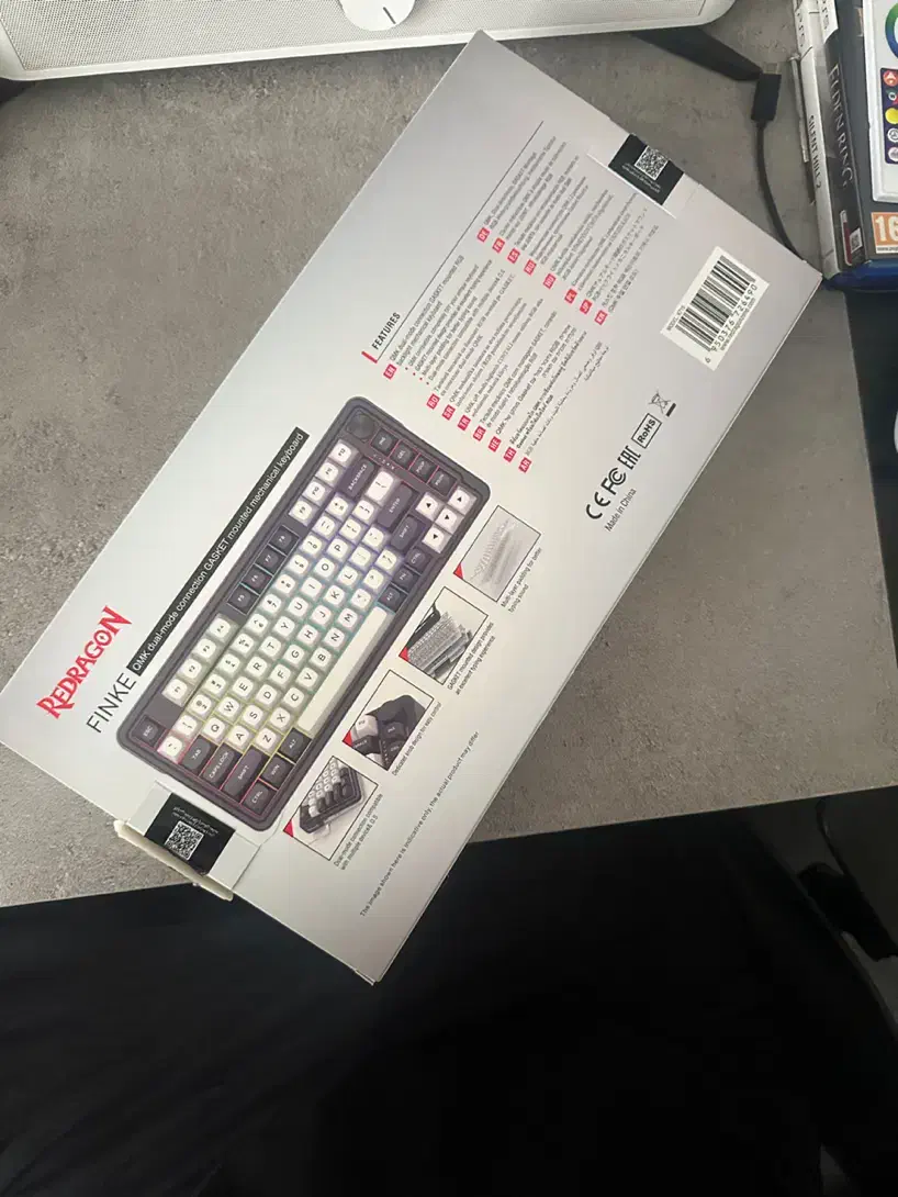 کیبورد بی سیم مکانیکال ردراگون FINKE QMK K715 PRO|قطعات و لوازم جانبی رایانه|تهران, بازار|دیوار