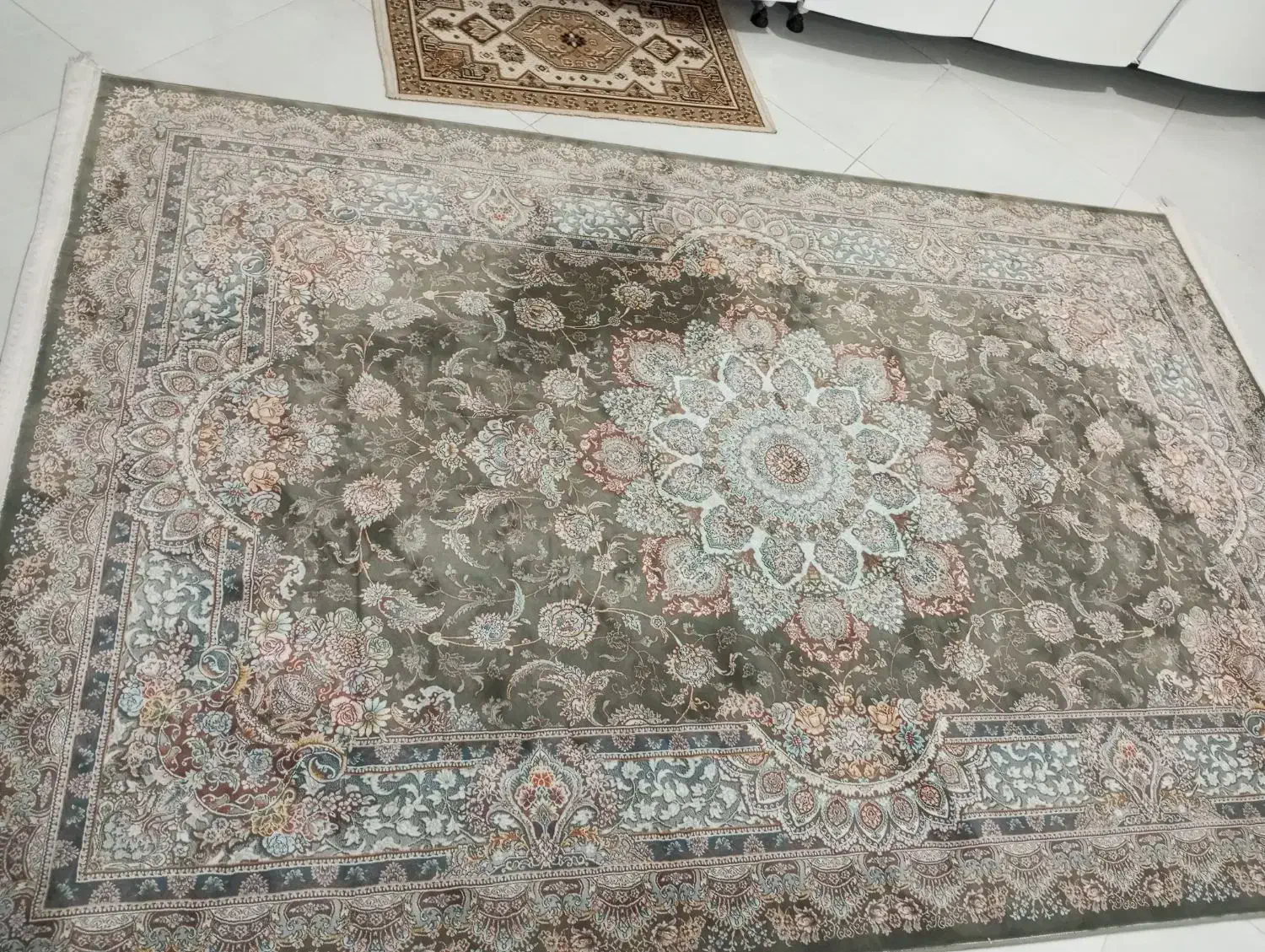 فرش 4متری نونو تروتمیز1200شانه|فرش|سقز, |دیوار