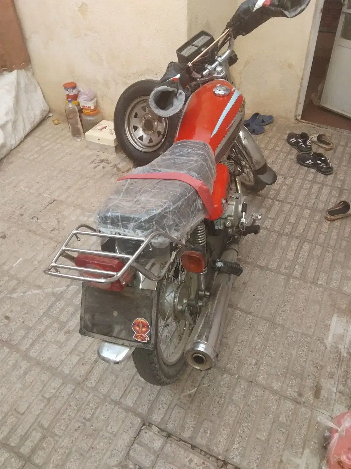 هوندا۱۲۵انجین پلمپ عروسک درحد|موتورسیکلت|محمدیه-قزوین, |دیوار