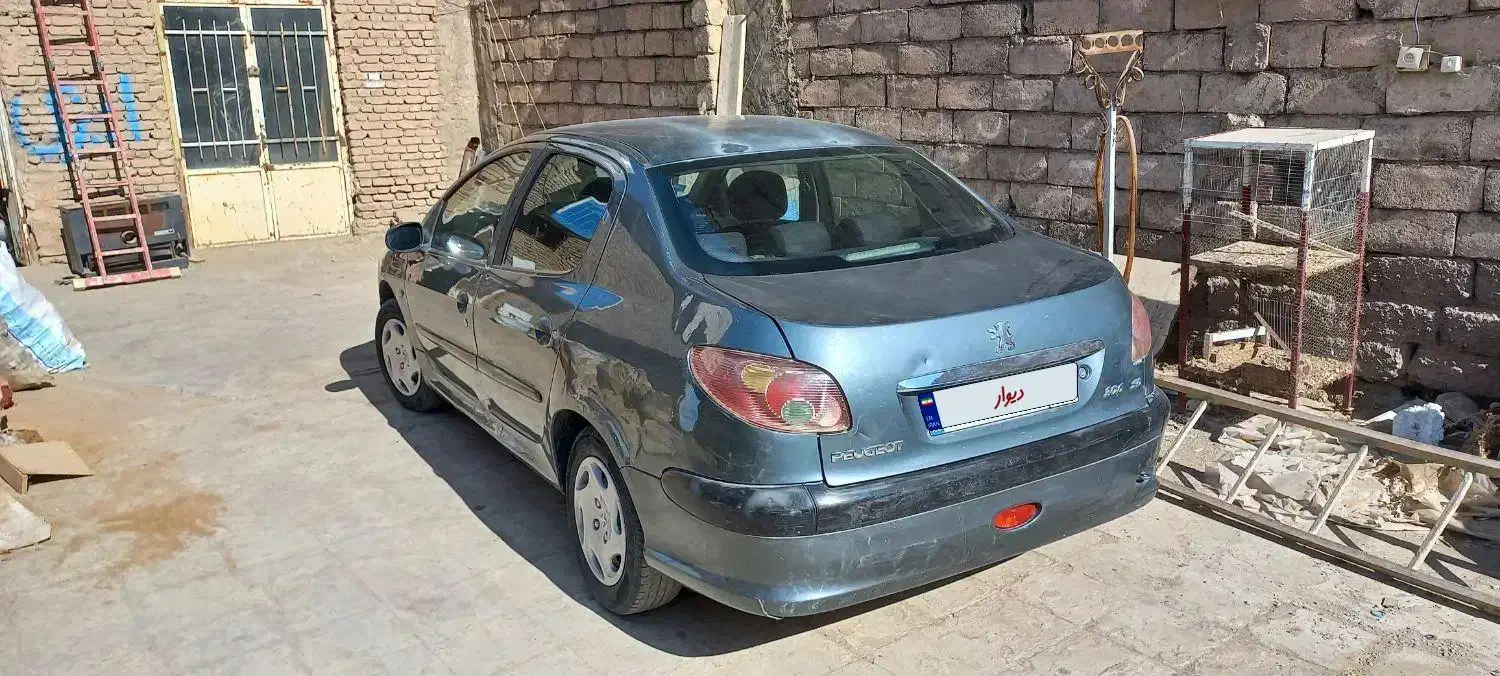 خودرو۲۰۶ مدل۸۶|خودرو سواری و وانت|سبزوار, همت|دیوار