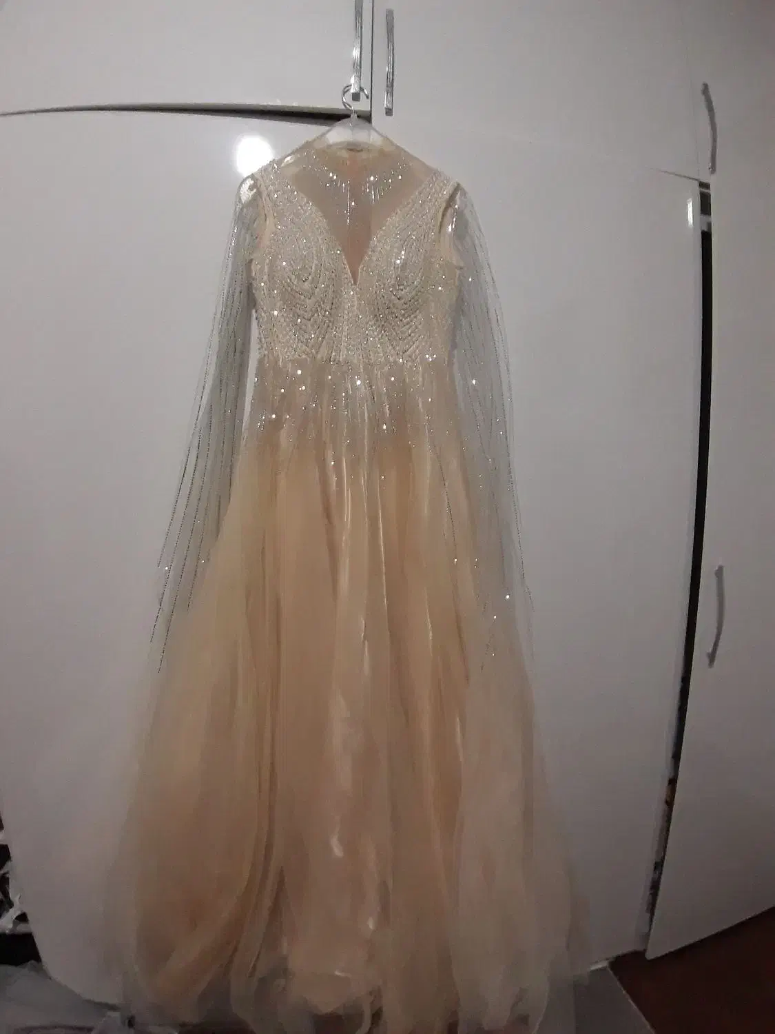 لباس عروس|لباس|فیروزه, |دیوار