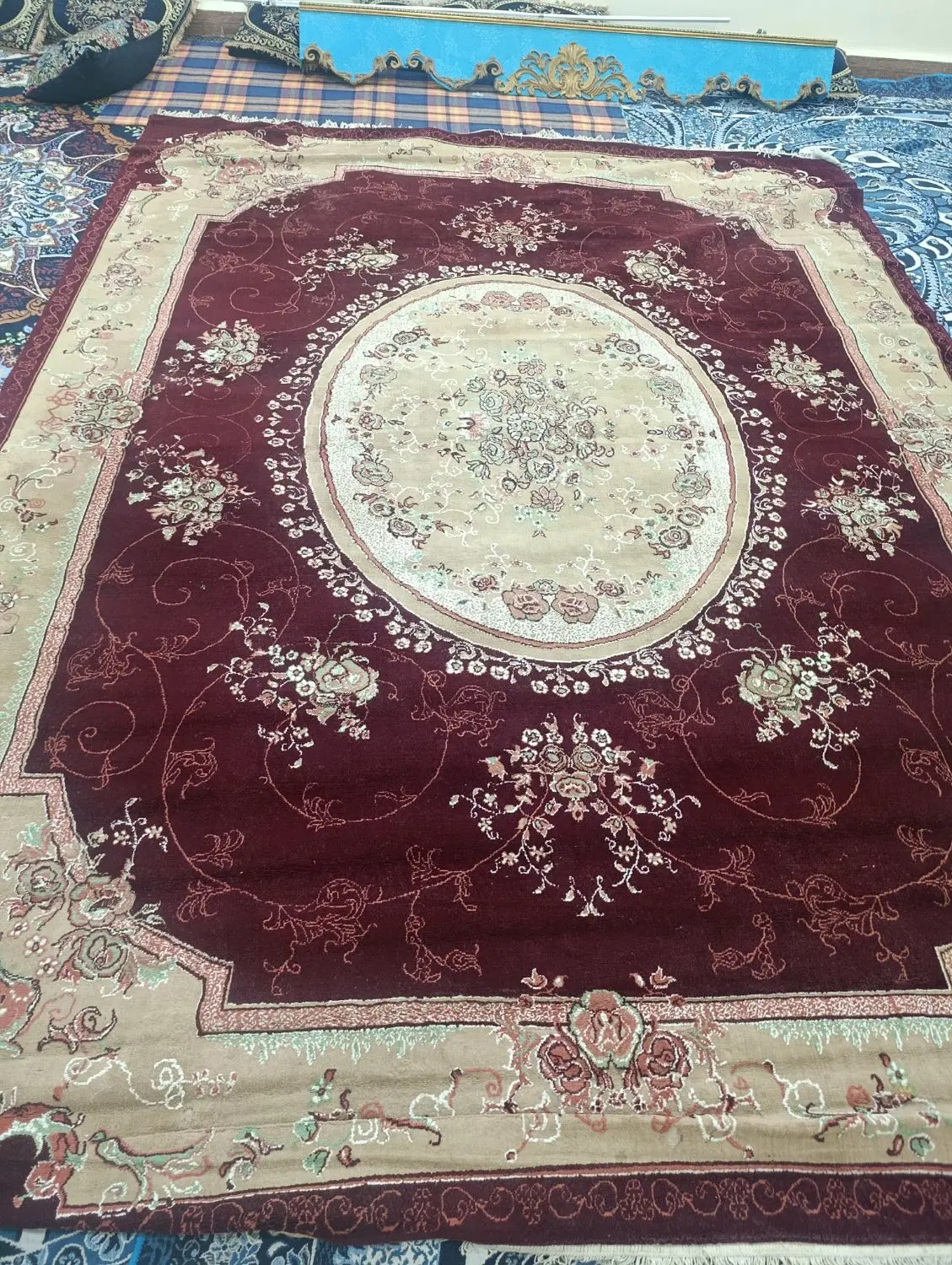 قالی|فرش|شادگان, |دیوار