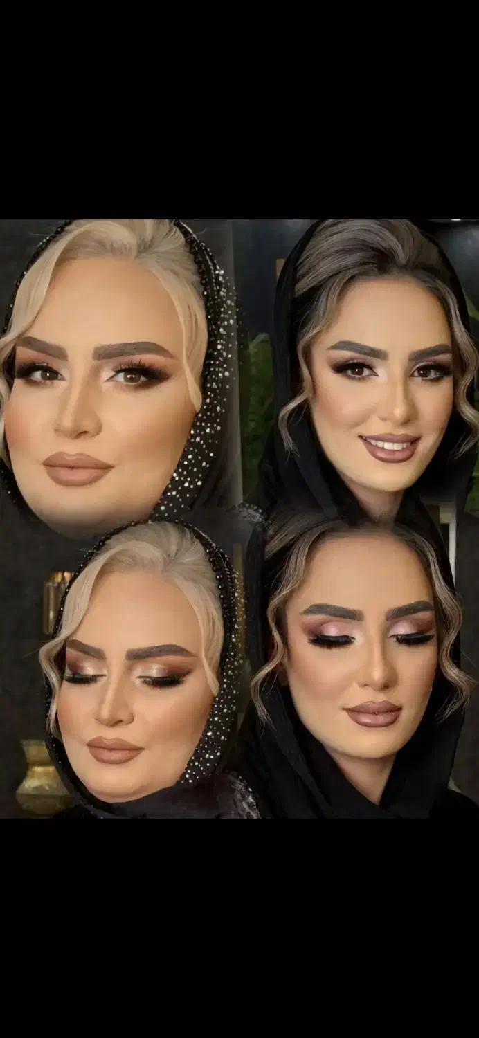 آموزش و خدمات میکاپ و شینیون و ناخن و اصلاح و...|خدمات آرایشگری و زیبایی|مشهد, نوید|دیوار