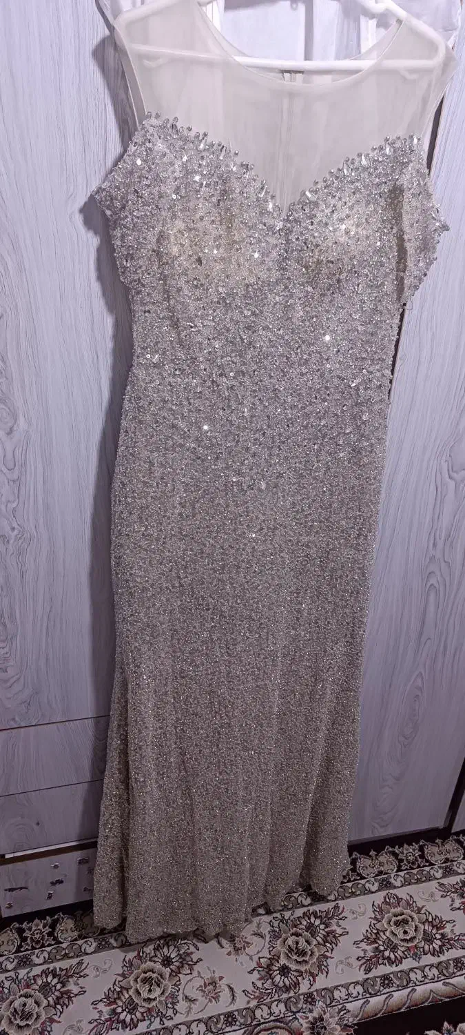 لباس مجلسی بسیار زیبا سایز42و44|لباس|مشکیندشت, |دیوار