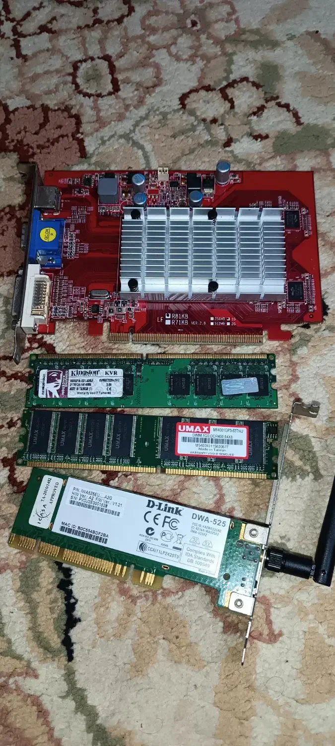 گرافیک مودم و رم کامپیوتر|قطعات و لوازم جانبی رایانه|ایذه, |دیوار